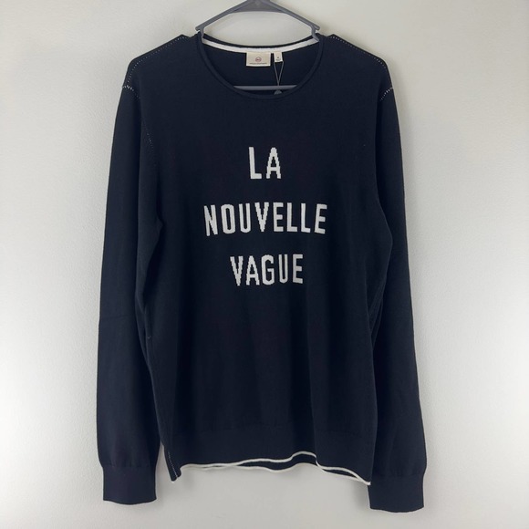 Adriano Goldschmied Cedric crew‎ neck black sweater - Picture 3 of 9